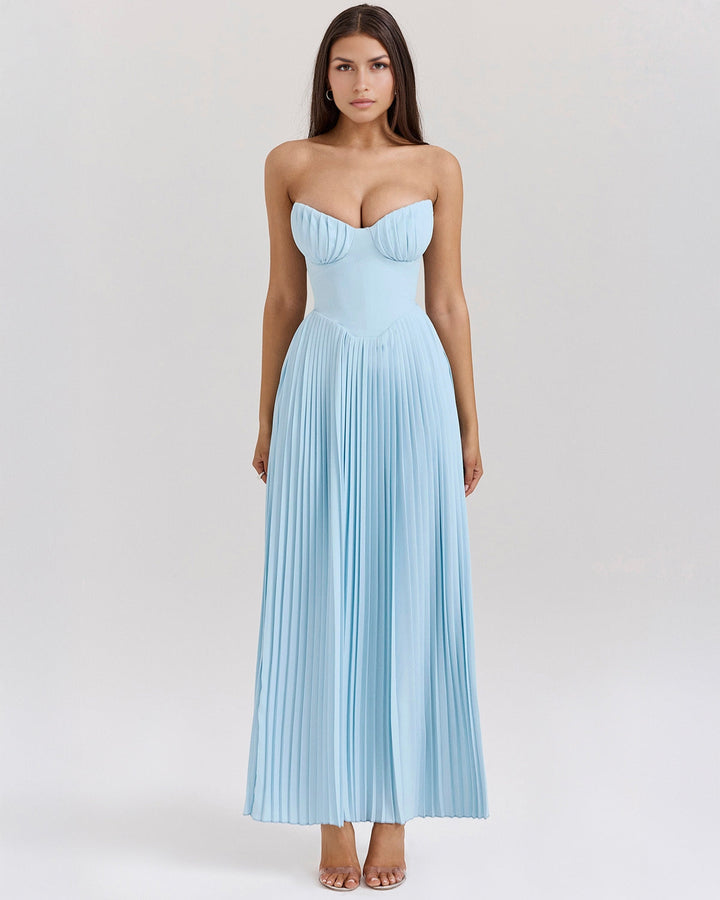 Mirelle – Pleated Maxi Dress