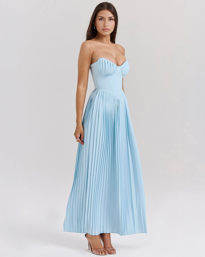 Mirelle – Pleated Maxi Dress