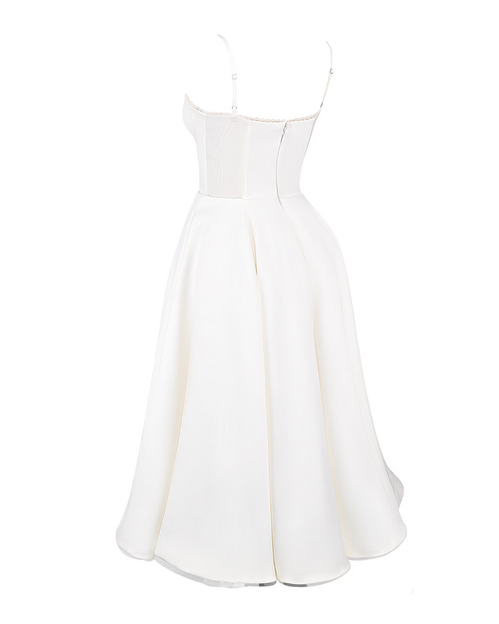 Elowen – Satin Midi Dress
