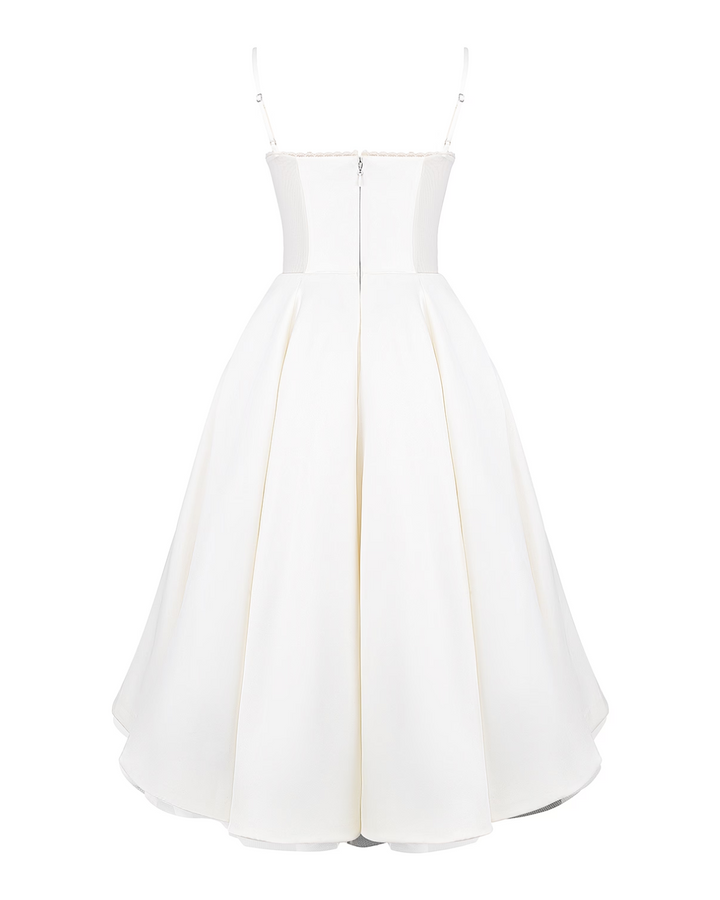 Elowen – Satin Midi Dress