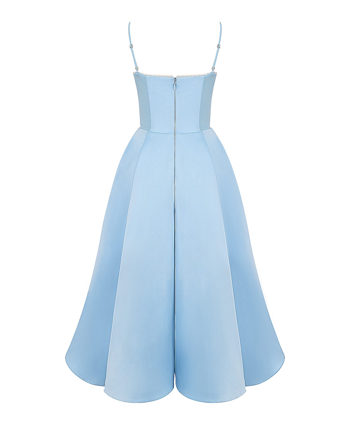 Elowen – Satin Midi Dress