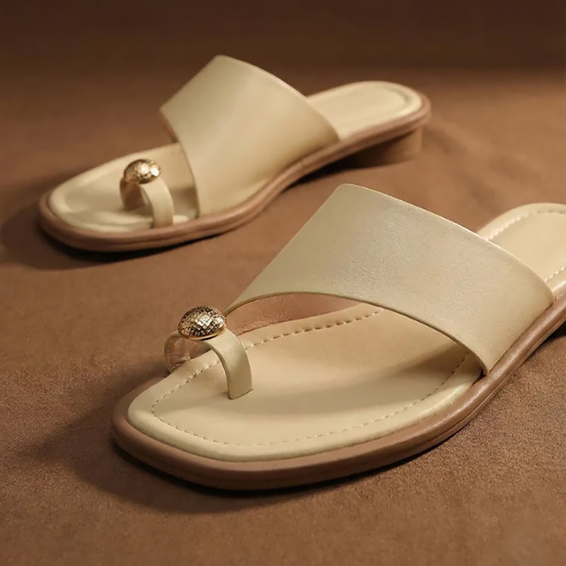 Women's Slide Toe-Ring Sandals