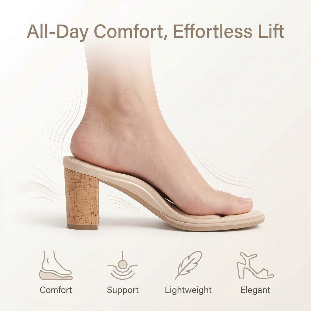 Women's Spike Heel Dress Sandals With Ankle-Strap Closure