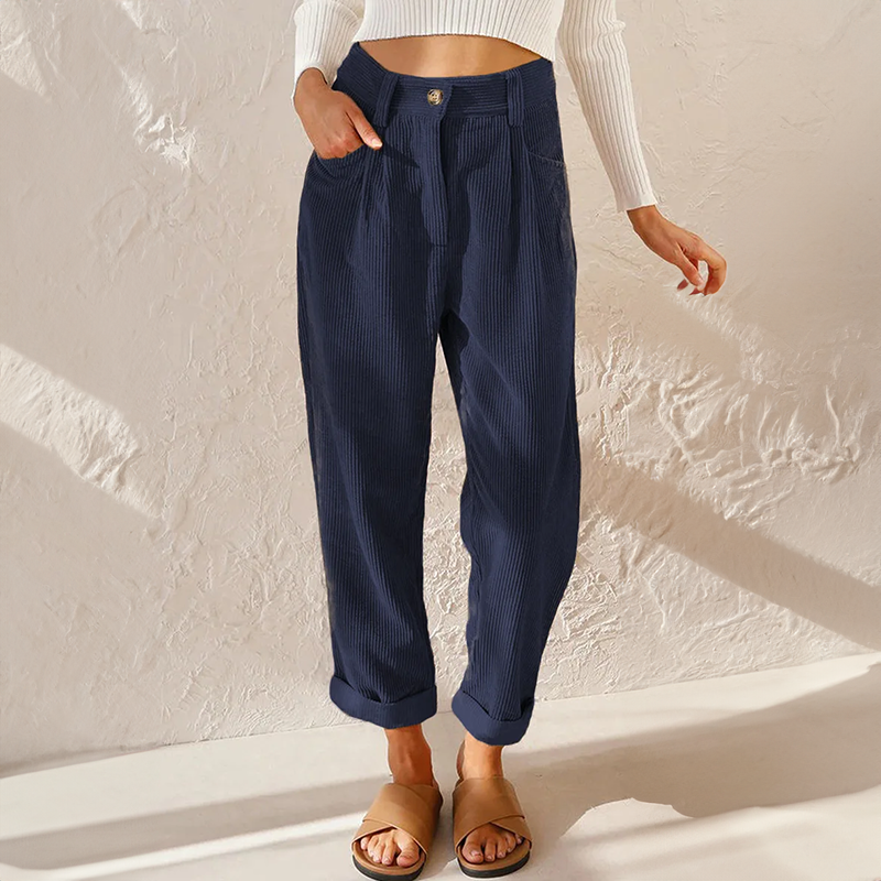 Women's Rose High-Waist Wide-Leg Pants