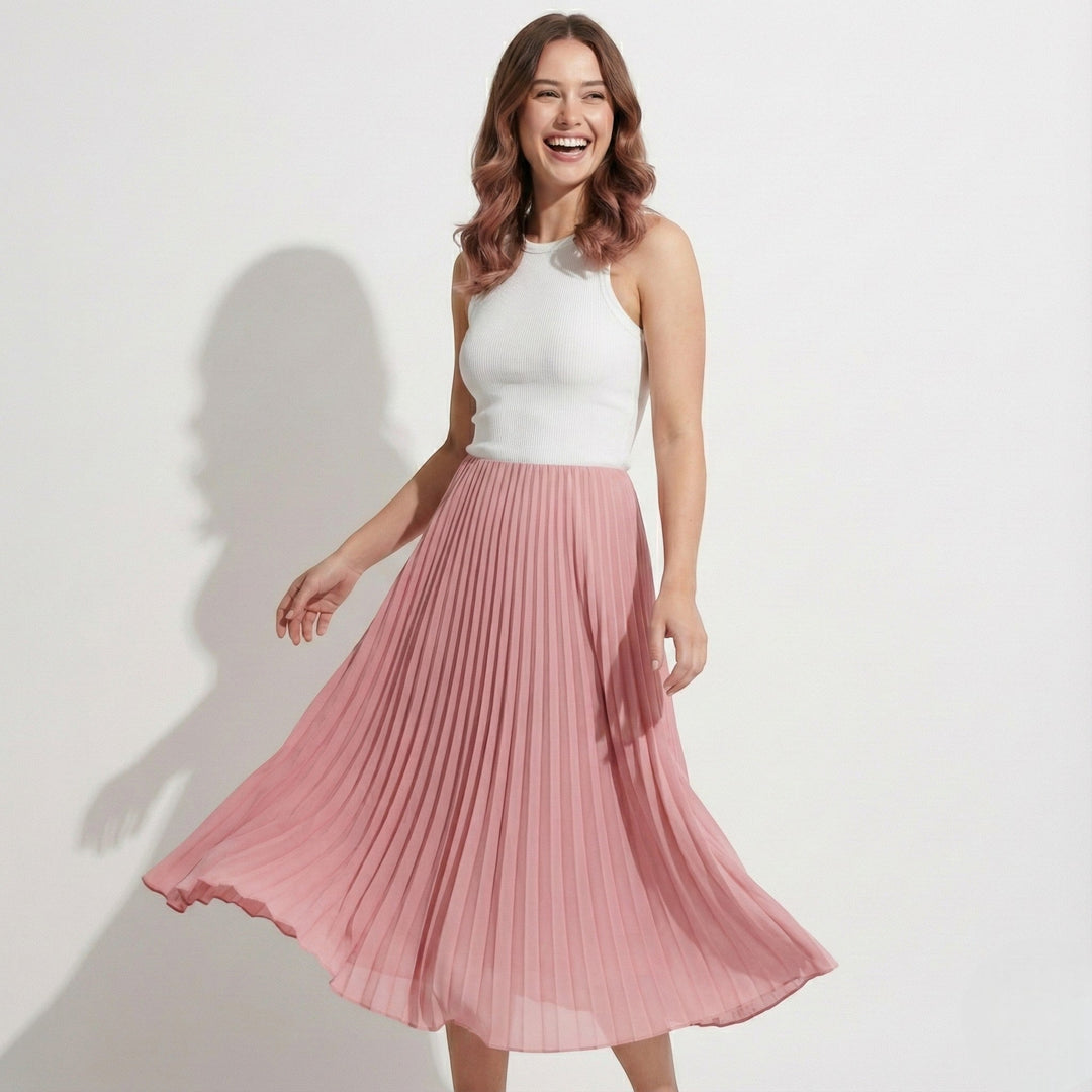 Women's Pleated Skirt