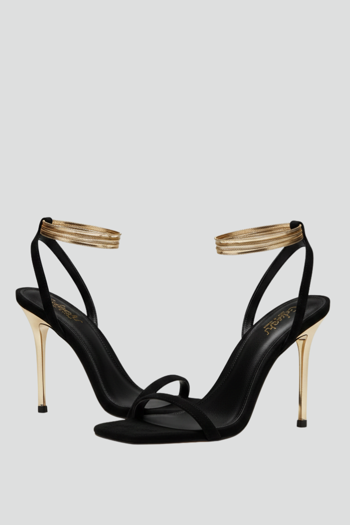 Women's Thin Strap High Heel Ankle Sandals Stiletto