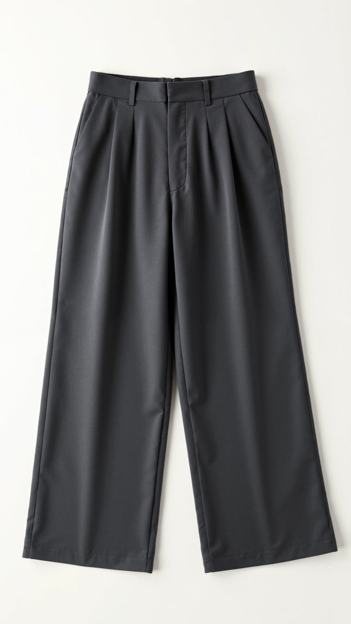 Women's High-Waisted Wide-Leg Trousers