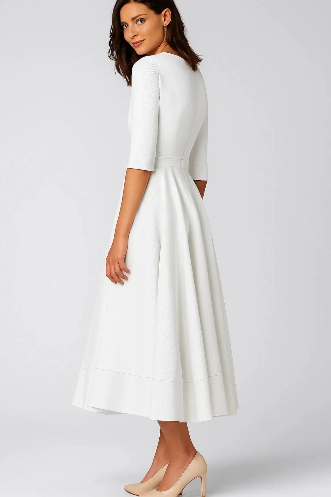 Women’s Vivienne V-Neck Midi Dress