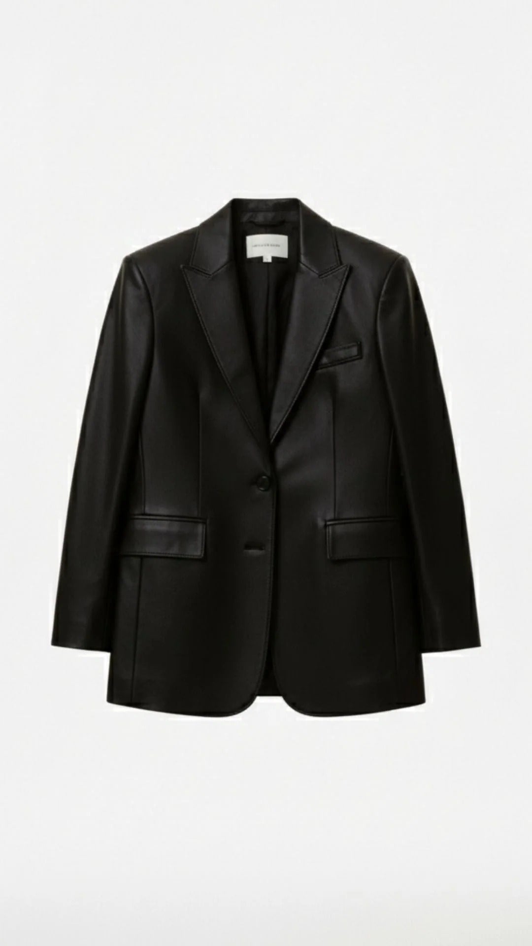 Women’s Rowan Faux Leather Tailored Blazer