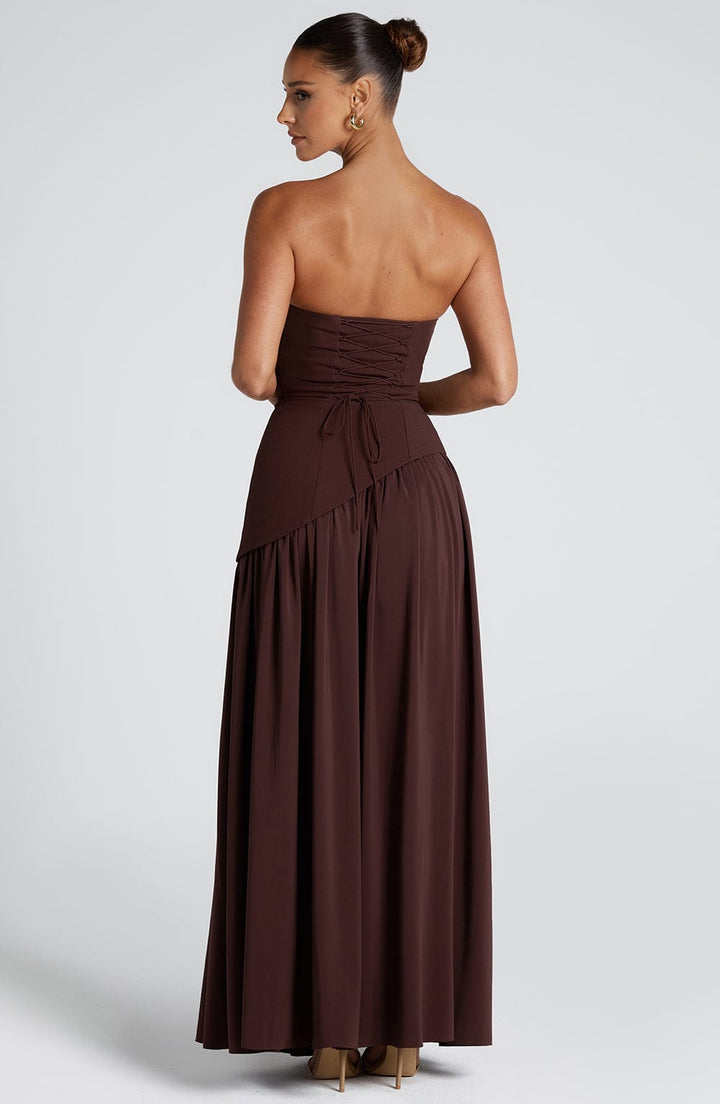 Kalinda - Crimson Allure Dress