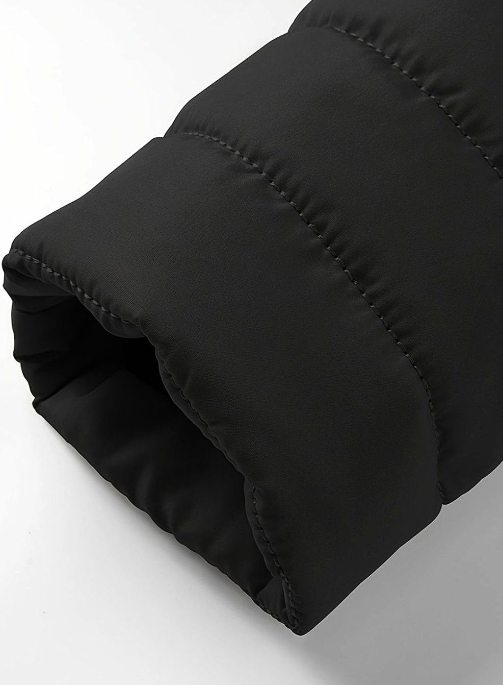 Men's Lightweight Quilted Puffer Jacket Zip-Up Windproof