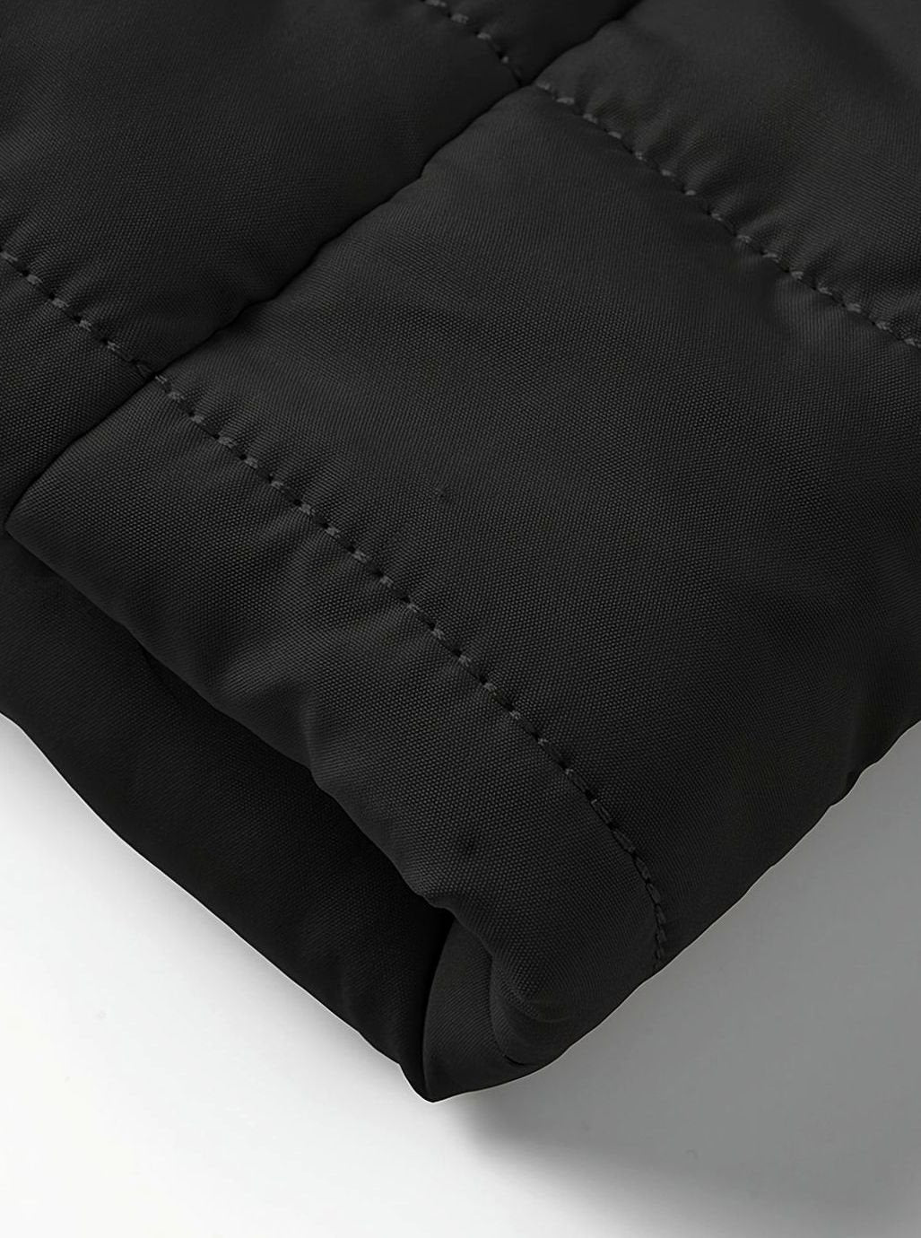 Men's Lightweight Quilted Puffer Jacket Zip-Up Windproof