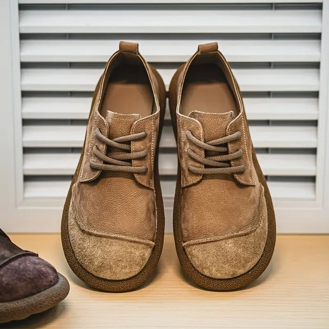 Men's Orthopedic Cushioned Lace-Up Casual Comfort Shoes