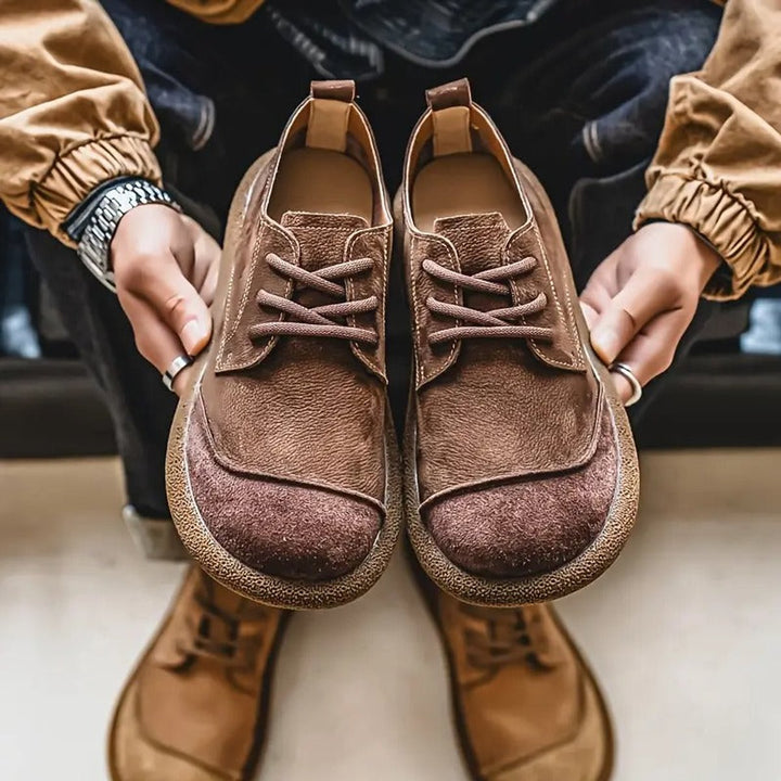 Men's Orthopedic Cushioned Lace-Up Casual Comfort Shoes