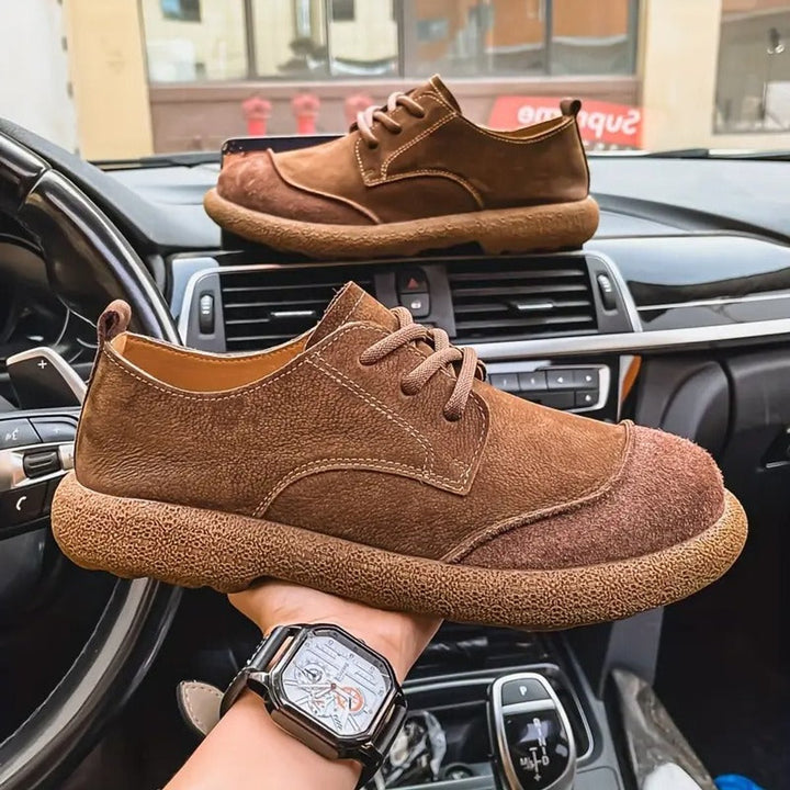 Men's Orthopedic Cushioned Lace-Up Casual Comfort Shoes
