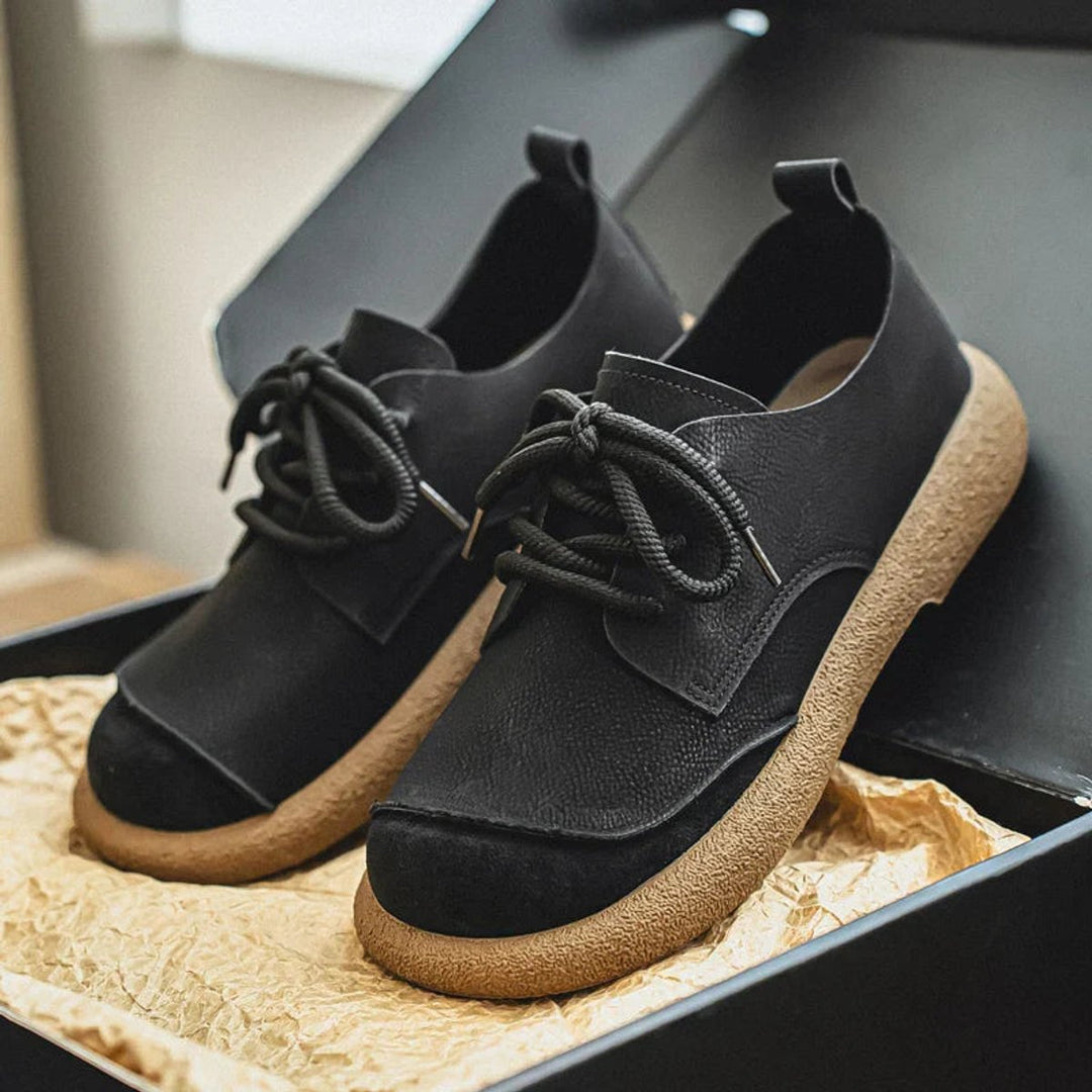 Men's Orthopedic Cushioned Lace-Up Casual Comfort Shoes