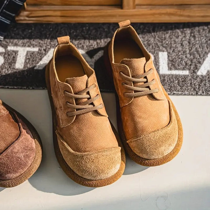 Men's Orthopedic Cushioned Lace-Up Casual Comfort Shoes