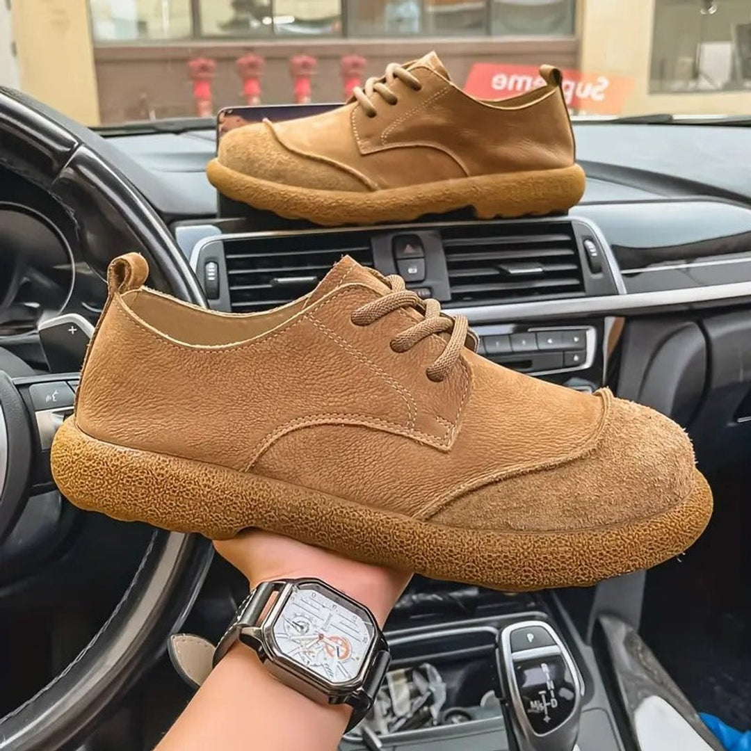 Men's Orthopedic Cushioned Lace-Up Casual Comfort Shoes