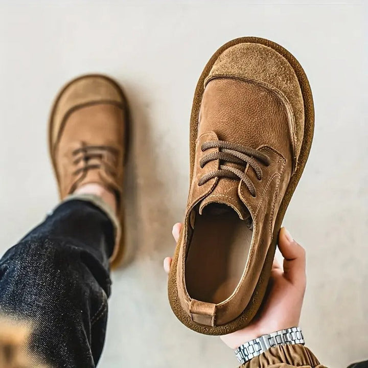 Men's Orthopedic Cushioned Lace-Up Casual Comfort Shoes