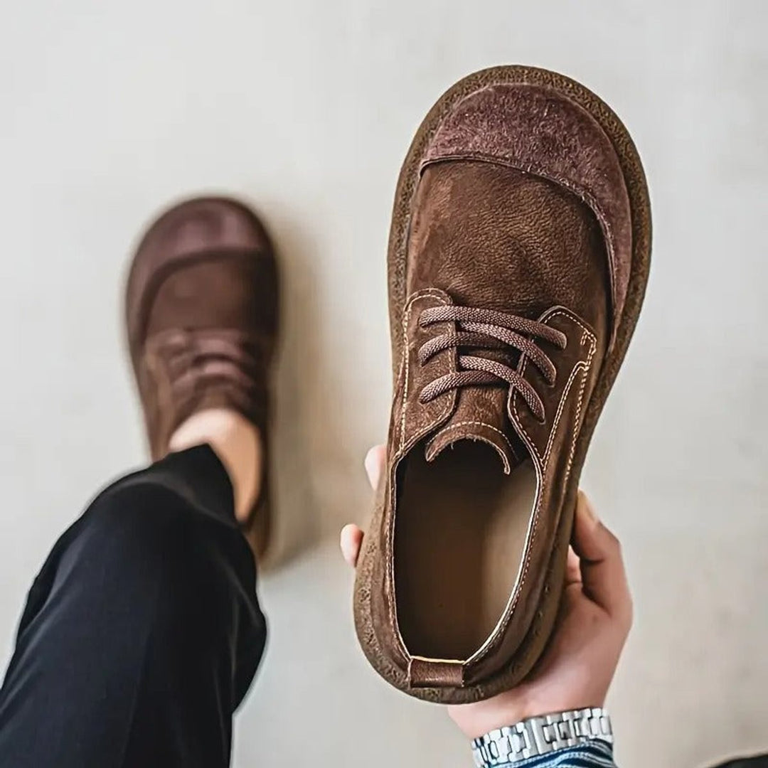 Men's Orthopedic Cushioned Lace-Up Casual Comfort Shoes