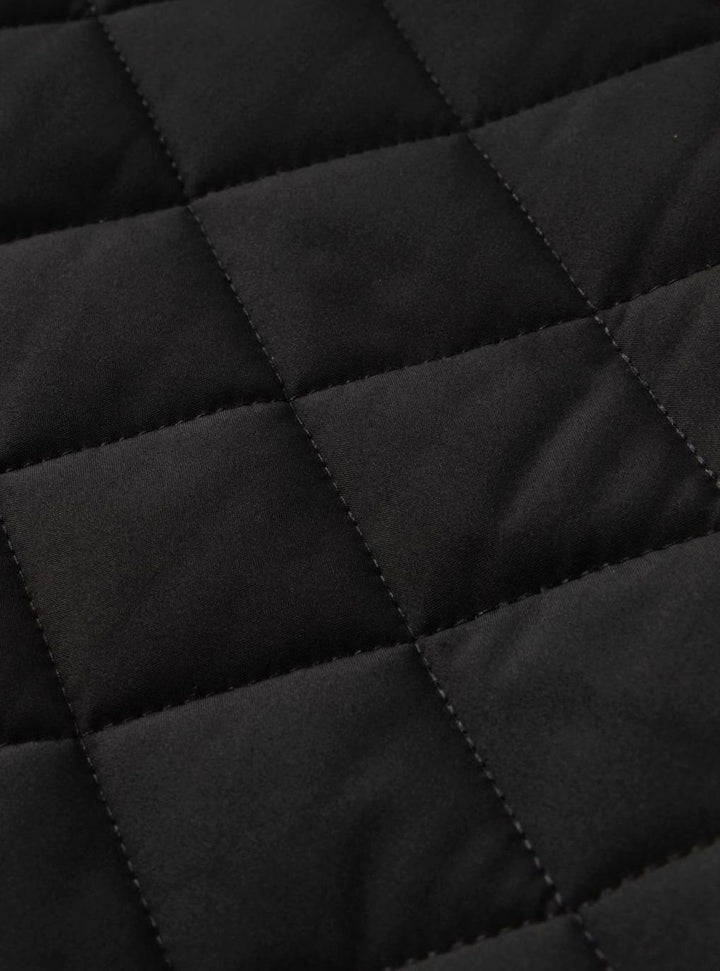 Men's Quilted Fleece-Lined Bomber Jacket