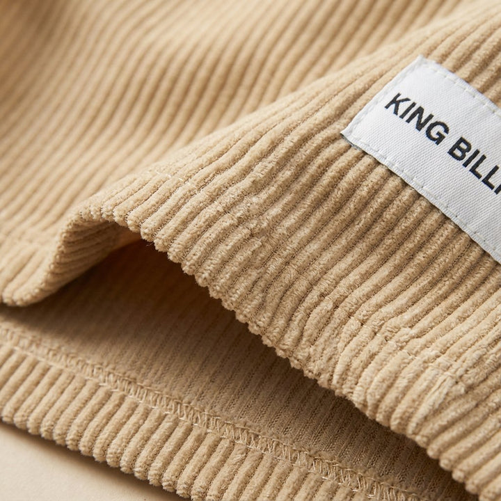 Men's Relaxed-Fit Corduroy Drawstring Casual Shorts