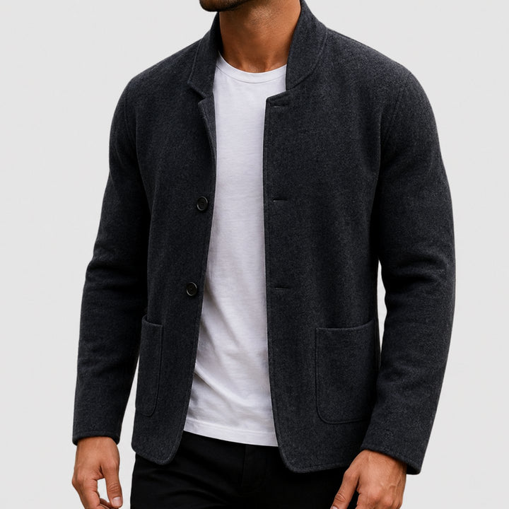 Men's Slim Fit Knit Button-Up Cardigan