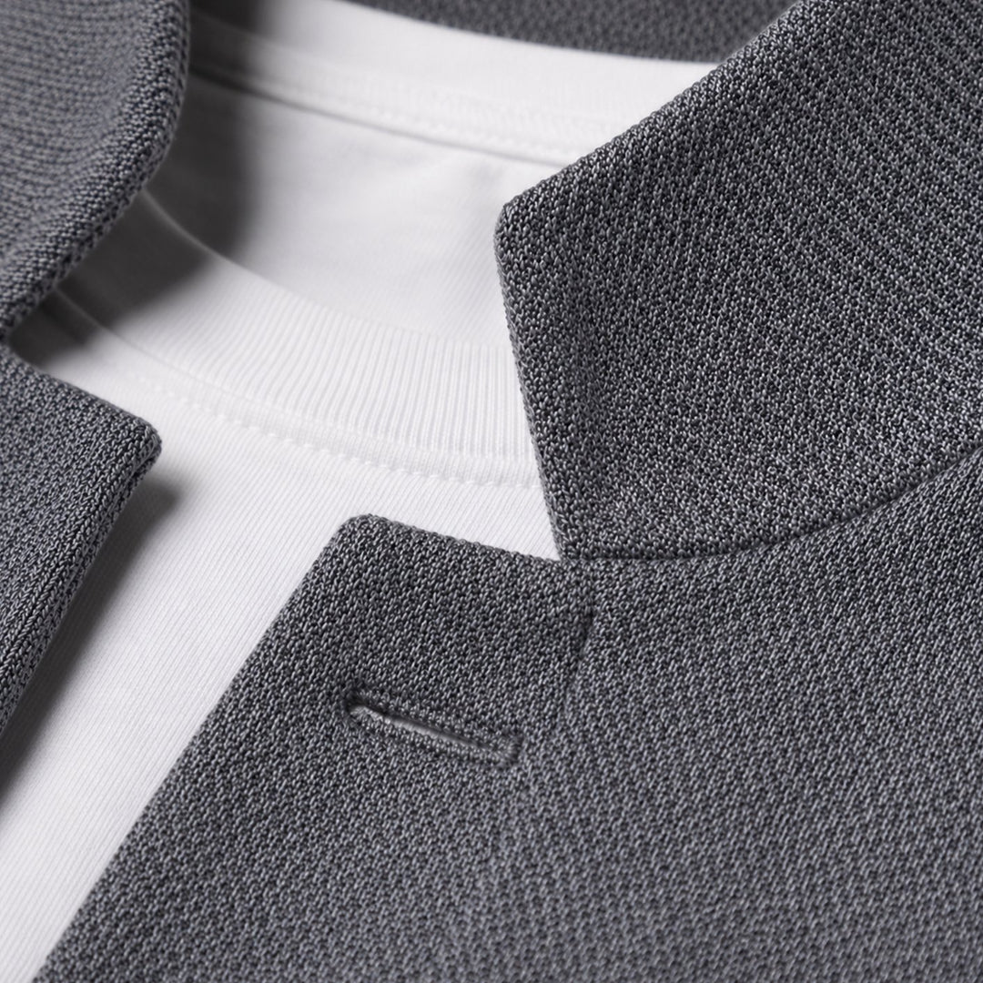 Men's Textured Knit Button-Front Cardigan Sweater
