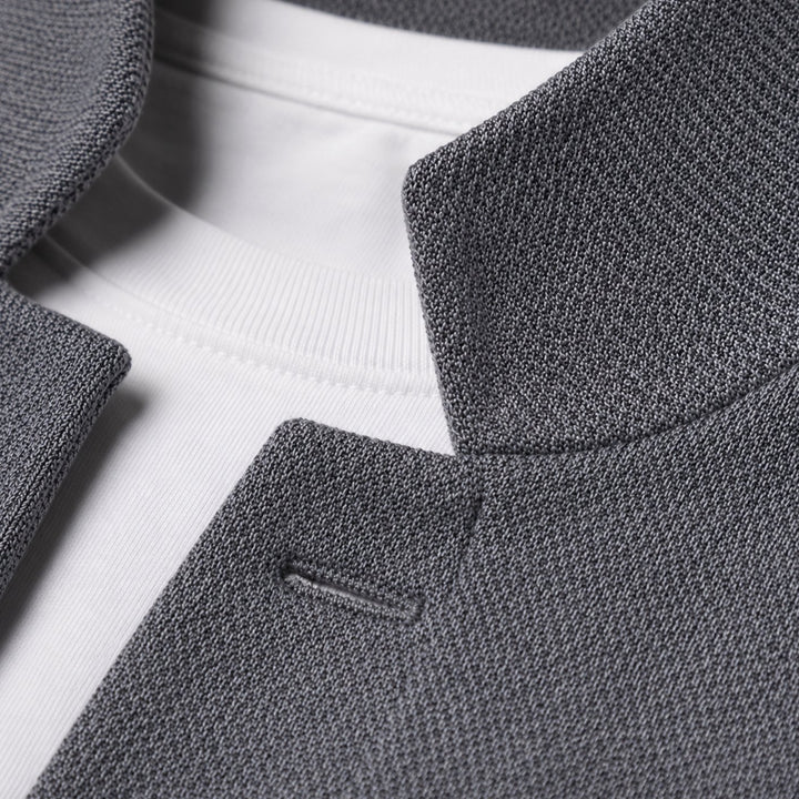 Men's Textured Knit Button-Front Cardigan Sweater