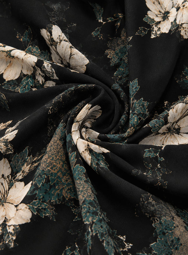Women's Boho Floral High-Low Spaghetti Strap Maxi Dress