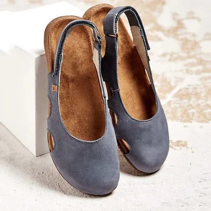 Women's Orthopedic Memory-Foam Slingback Comfortable Sandals - Blue