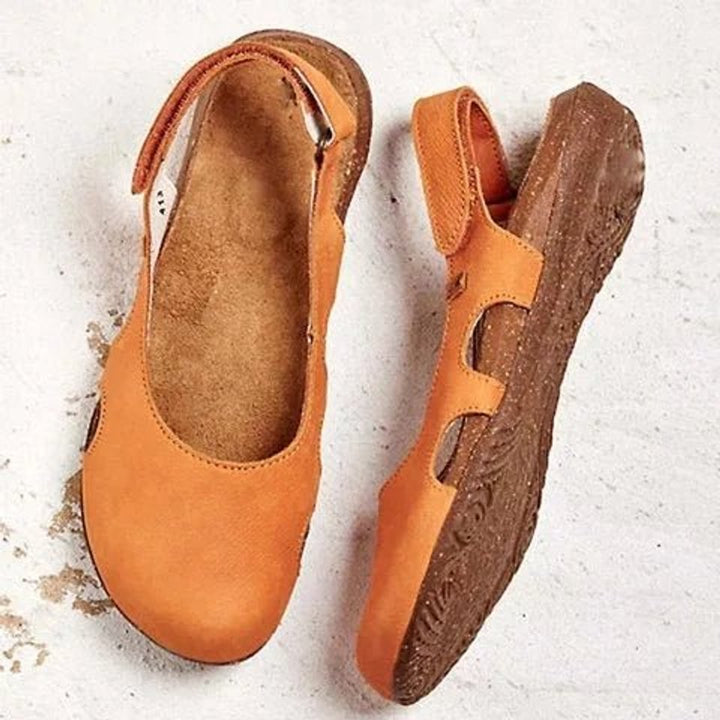 Women's Orthopedic Memory-Foam Slingback Comfortable Sandals - Orange