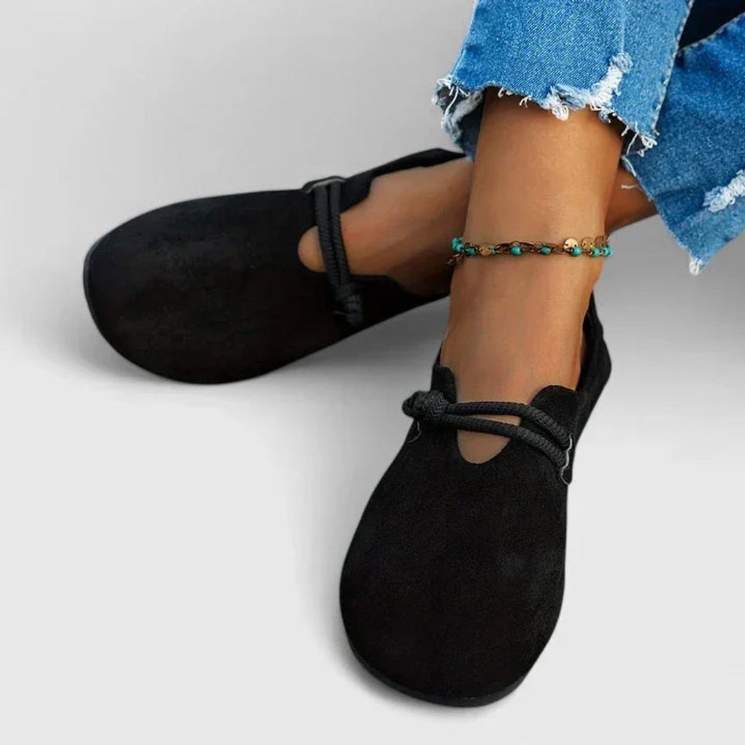 Women's Orthopedic Rope-Tie Suede Comfort Loafers