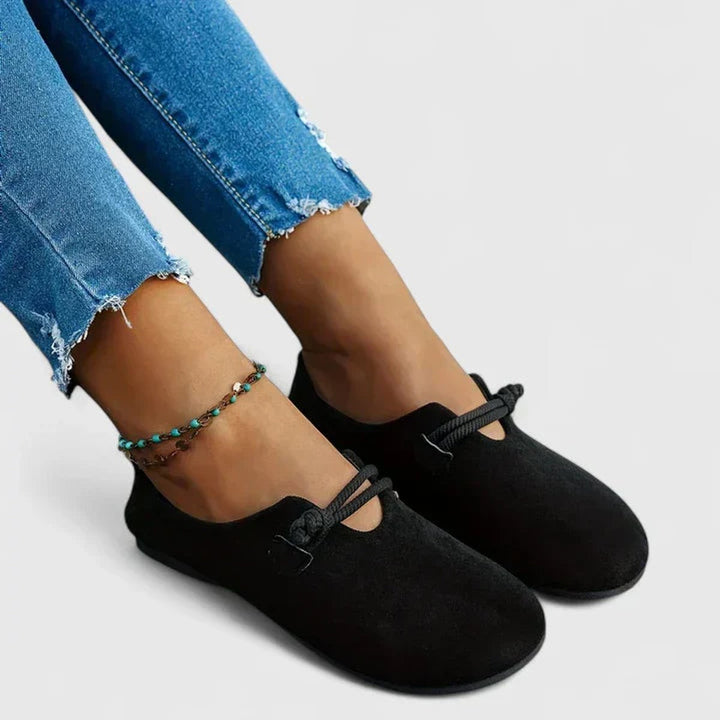Women's Orthopedic Rope-Tie Suede Comfort Loafers