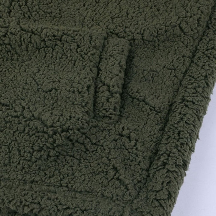 Women's Oversized Hooded Sherpa Teddy Coat