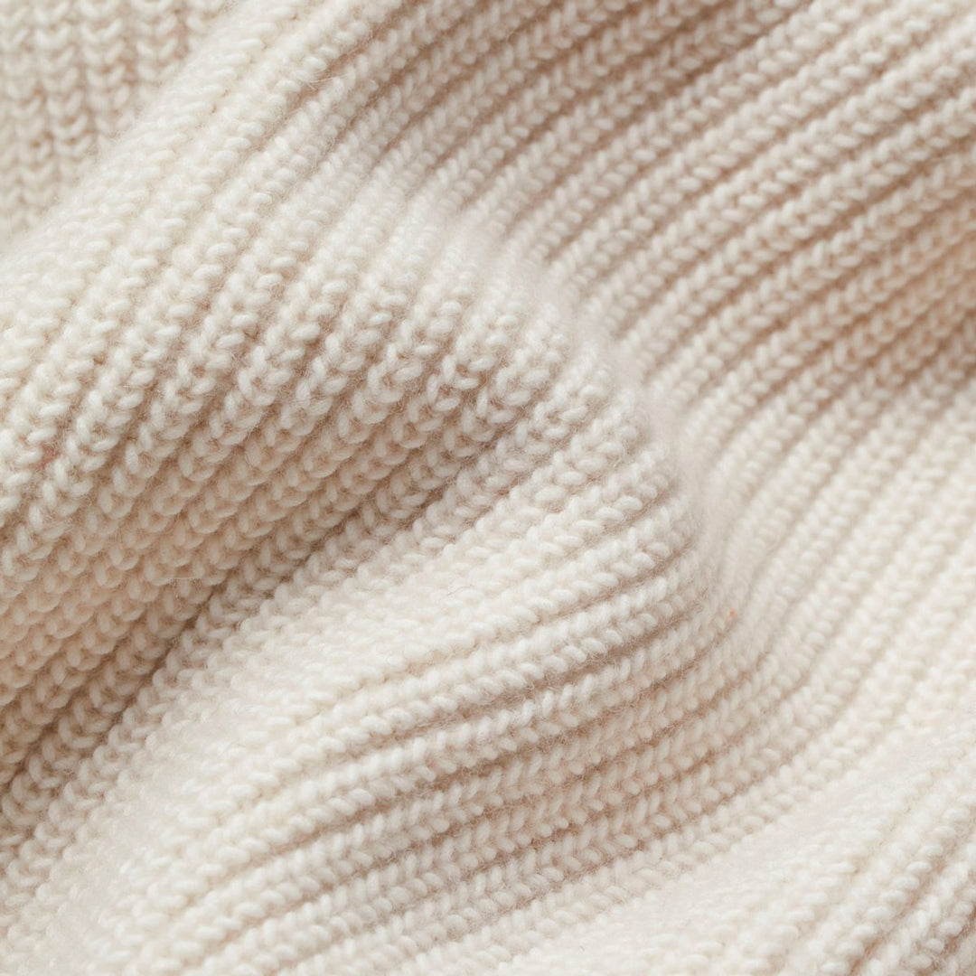 Women's Oversized Open-Front Ribbed Knit Cardigan Scarf Collar