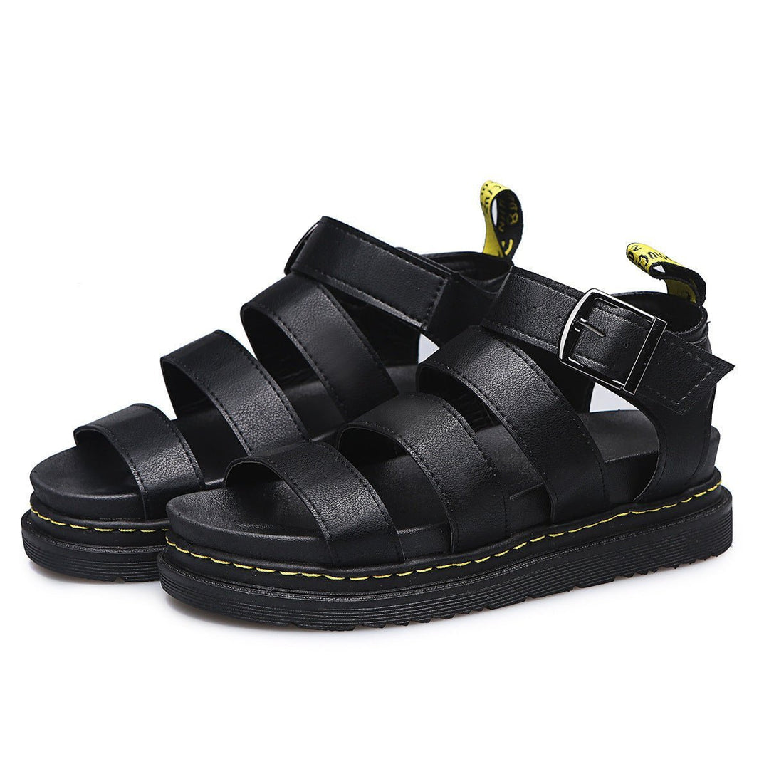 Women's Strappy Buckle-Ankle Platform Comfortable Sandals