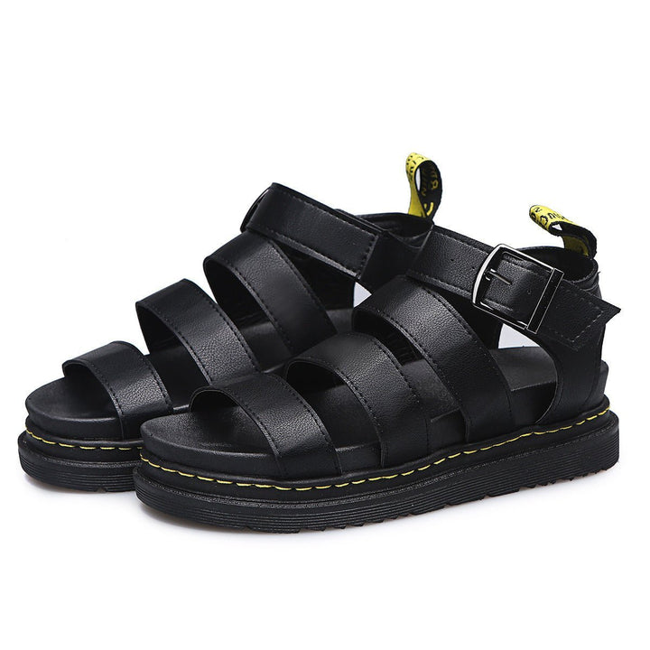Women's Strappy Buckle-Ankle Platform Comfortable Sandals