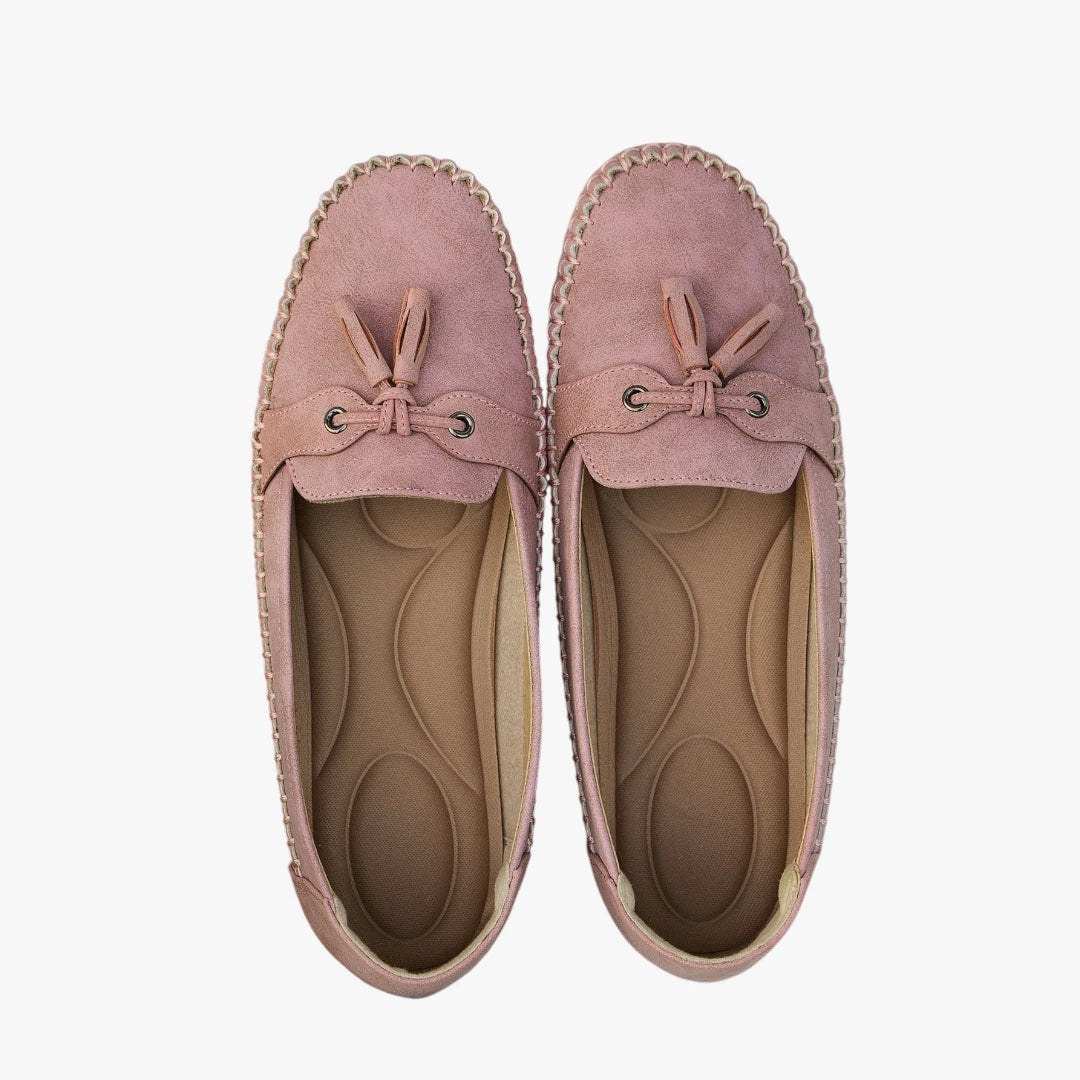 Women's Suede Tassel Slip-On Flat Loafers